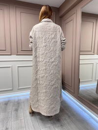 İnvee 7039 Bej Çıtçıtlı Kap