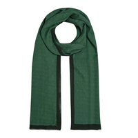 İpekevi 04356 Çam Yeşili Dört Mevsim Monogram Şal