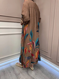 İthal Ürünler 0007 Taba Linen Kap