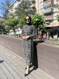 Kahma 24Y13050 Siyah Elbise