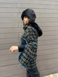 Lisa Exclusive 2004 Siyah Lora Ceket