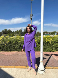 Lisa Exclusive 2049 Mor Lineis Takım