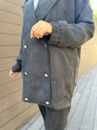 Lisa Exclusive 2068 Siyah Darby İpek İkili Takım