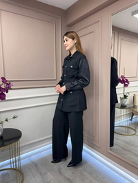 Lisa Exclusive 5048 Siyah İkili Takım