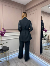 Lisa Exclusive 5048 Siyah İkili Takım