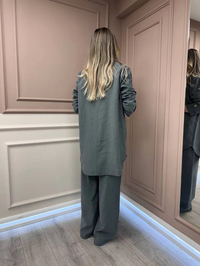 Lisa Exclusive 5054 Gri İkili Takım