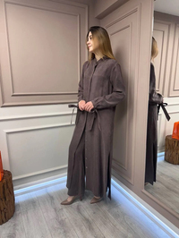 Lisa Exclusive 5069 Kahve İkili Takım