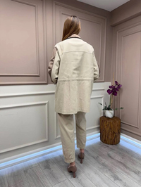 Lisa Exclusive 5088 Bej İkili Takım