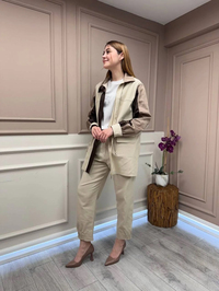 Lisa Exclusive 5088 Bej İkili Takım