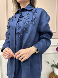 Lisa Exclusive 5201 Lacivert Keten Takım