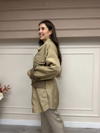 Lisa Exclusive AE0001 Camel Soho Trençkot