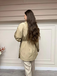 Lisa Exclusive AE0001 Camel Soho Trençkot