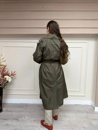 Lisa Exclusive AE0010 Haki Rain Trençkot