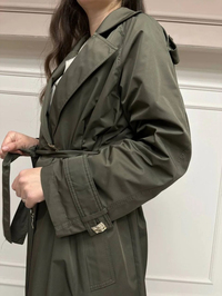 Lisa Exclusive AE0010 Haki Rain Trençkot