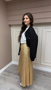 Lisa Exclusive AE0014 Bej Payet Etek