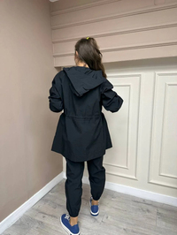 Lisa Exclusive AE0022 Siyah İşlemeli Takım