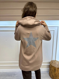 Lisa Exclusive F2002 Bej Figure Sweat