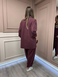 Magazin 4397 Bordo İkili Takım