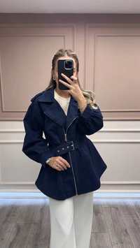 Magazin 7306 Lacivert Kot Ceket
