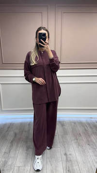 Magazin 7397 Bordo İkili Takım