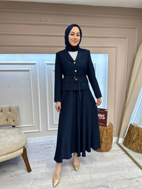 Miori TD24K05 Lacivert Laura Etekli Takım