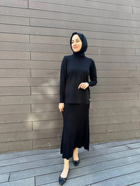 Missa MSTKM0002 Siyah Etekli Takım