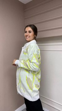 Missemramiss C3613 Camel-Bej Çelik Örme Hırka