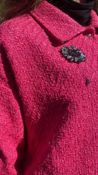 Missemramiss C3919 Fuşya Buklet Ceket