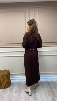 Missemramiss E3631 Kahverengi Formal Elbise