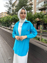 Missemramiss G4360 Aqua Basic Gömlek