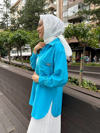 Missemramiss G4360 Aqua Basic Gömlek