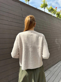 Missemramiss H4573 Bej Angora Hırka