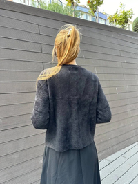 Missemramiss H4573 Siyah Angora Hırka