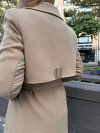 Missemramiss K4560 Camel Speciale Cappotto Kaban