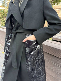 Missemramiss K4560 Siyah Speciale Cappotto Kaban