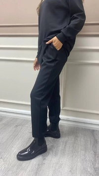 Missemramiss P3700 Siyah Scuba Pantalon