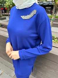 Missemramiss T4481 Mor Aksesuarlı İkili Takım