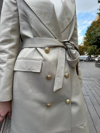 Missemramiss T4551 Bej Rosa Blazer Trençkot