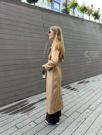 Missemramiss T4551 Camel Rosa Blazer Trençkot