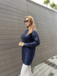Missemramiss T4571 Lacivert Viverre Kazak