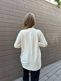 Missemramiss T4628 Ekru Basic Tunik