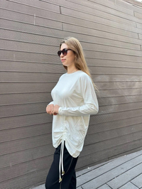 Missemramiss T4628 Ekru Basic Tunik