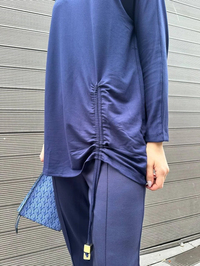 Missemramiss T4628 Lacivert Basic Tunik