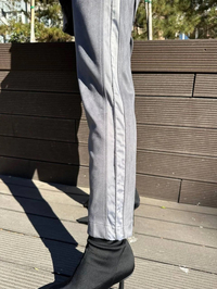 Missemramiss T4673 Antrasit Süet Saten Takım