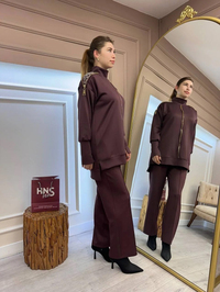 Missemramiss T4688 Mürdüm Canella Taşlı Takım