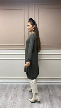 Misswhence 32040 Haki Tunik