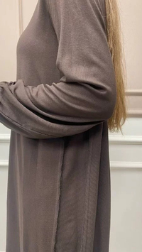 Misswhence 32040 Kahverengi Tunik