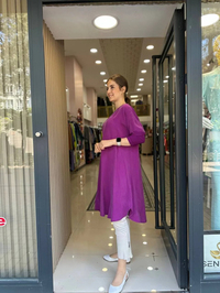 Misswhence 33012 Fuşya Tunik