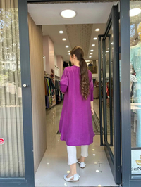 Misswhence 33012 Fuşya Tunik