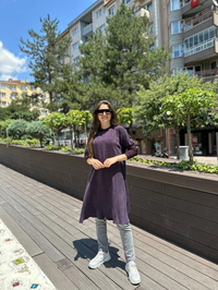 Misswhence 33012 Mürdüm Tunik